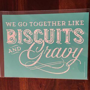 Chalk Couture Biscuits & Gravy Transfer - NEW